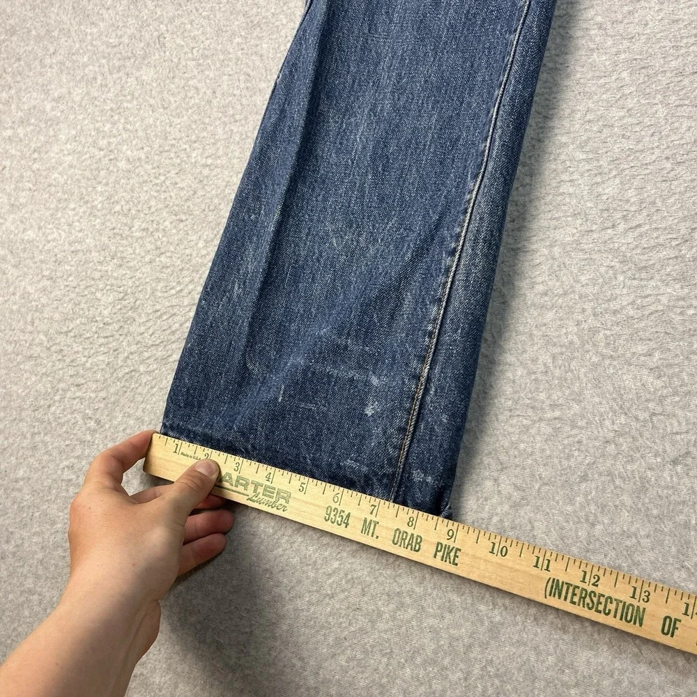 Vintage Levis Jeans Mens 31x26 Blue 517 Bootcut Western Cowboy 70s Talon Denim
